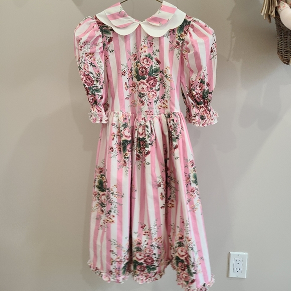 Vintage size 7 girl's dress BEAUTIFUL - Picture 3 of 6